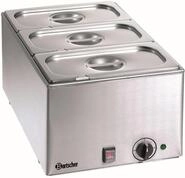 Bartscher Wasserbad / Bain Marie 3x 1/3GN, 150 mm tief - 200233