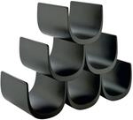 Alessi GIA13 B No&egrave; Flaschenregal mit Baukastensystem, schwarz