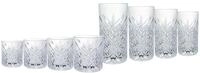 CreaTable, 15459, Serie Timeless, 8-teiliges Gl&auml;serset, Gl&auml;ser Set, sp&uuml;lmaschinen-