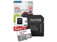 SanDisk Ultra Android microSDHC Speicherkarte 32 GB (Für Smartphones und...