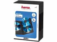 Hama DVD-Hülle Triple (auch passend für CDs und Blu-rays, mit Folie zum Einstecken