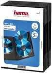 Hama DVD-H&uuml;lle Triple 5er-Pack (auch passend f&uuml;r CDs und Blu-rays) mit Folie zum