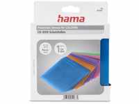 Hama CD-Leerhüllen (50 Stück, auch für DVD und Blu-ray geeignet) CD-Schutzhüllen