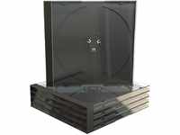 MediaRange BOX22-M CD-Leerhülle, 10, 4 mm Schwarz - 50 Stück