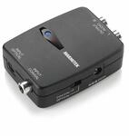 Digital Analog Wandler - Marmitek Connect DA21 - Toslink oder Koaxial zu Analog