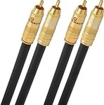 Oehlbach NF 214 Master 50 - Erstklassiges Stereo Audio-Cinchkabel Set - Mehrfach