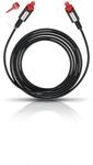 Oehlbach Red Opto Star 200 - Hochwertiges & flexibles optisches Toslink Digitalkabel