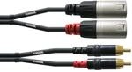 Cordial CFU 3 MC Audiokabel XLR m-Cinch 3 m Rean Stecker