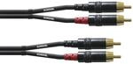 Cordial CFU 0.6 CC Cinchkabel 0,6 m - Audiokabel