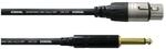 CORDIAL Kabel audio XLR female - jack mono 7,5 m Kabel MICROPHONE Essentials