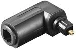 Goobay 11925 Toslink 90 &deg; Digitaler Audioadapter, 1 St&uuml;ck