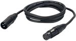 DAP XLR Mikrofon Kabel schwarz 3m