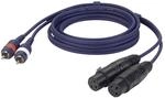 DAP Audio FL25150 Cinch-Kabel/XLR-Buchse, 150 cm