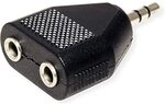 VALUE 3,5mm Adapter (1x ST, 2X BU)