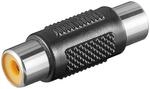 Wentronic 11608-gb Cinch Klinke auf Cinch Klinke Kunststoff Audio Adapter
