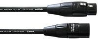 CORDIAL Kabel micro XLR 50 cm Kabel MICROPHONE Essentials symmetrisch Rean Silber