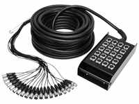 Adam Hall Cables K 20 C 15 Multicore Stagebox 16 x send & 4 x return | 15 m