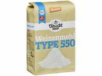 Weizenmehl Hell Type 550, Dementer, 2 x 1 kg
