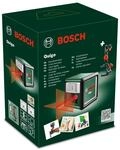 Bosch Kreuzlinienlaser Quigo mit Universalklemme MM 2 (einfaches und pr&auml;zises