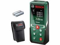 Bosch Laserentfernungsmesser PLR 30 C (Distanz bis 30m präzise messen,
