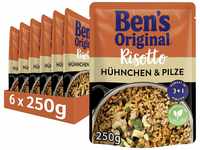 BEN’S ORIGINAL Ben's Original Express Risotto Fertiggerichte Hühnchen & Pilze, 6