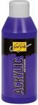 KREUL 84214 - Solo Goya Acrylic violett, 250 ml Flasche, cremige vielseitig