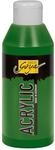 KREUL 84220 - Solo Goya Acrylic laubgr&uuml;n, 250 ml Flasche, cremige vielseitig