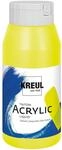 KREUL 17061 - Triton Acrylic Liquid fluoreszierend Gelb 750 ml, Hochwertige