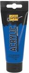 KREUL 84116 - Solo Goya Acrylic, 100 ml Tube in ultramarinblau, cremige vielseitig