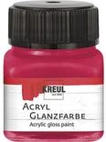 Kreul 79233 - Acryl Glanzfarbe, 20 ml Glas in magenta, gl&auml;nzend-glatte Acrylfarbe