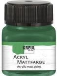KREUL 75222 - Acryl Mattfarbe, gr&uuml;n im 20 ml Glas, cremig deckende,