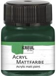 KREUL 75270 - Acryl Mattfarbe, tannengr&uuml;n im 20 ml Glas, cremig deckende,