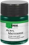 KREUL 75570 - Acryl Mattfarbe, tannengr&uuml;n im 50 ml Glas, cremig deckende,