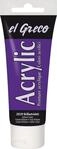 KREUL 28329 - El Greco Acrylic, 75 ml Tube in brillantviolett, hochpigmentierte,