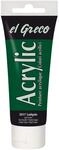 KREUL 28317 - El Greco Acrylic, 75 ml Tube in laubgr&uuml;n, hochpigmentierte, gl&auml;nzende