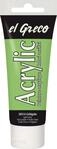 KREUL 28314 - El Greco Acrylic, 75 ml Tube in lichtgr&uuml;n, hochpigmentierte,