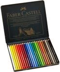 Faber-Castell 110024 - K&uuml;nstlerfarbstift, 24 Polychromos Metalletui