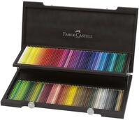 Faber-Castell 110013 Polychromos Malstifte, 120er-Buntstifte-Set in einem eleganten