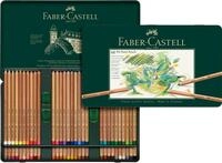 FABER-CASTELL 112160 - Buntstifte Set Pitt Pastell, 60er Metalletui