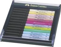 Faber-Castell 267420 - Tuschezeichner Pitt Artist Pen brush, 12-er Packung,...