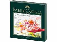 Faber-Castell 167146 - Tuschestift Pitt Artist Pen B, Atelierbox 12er