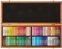 Honsell 47473 - Jaxon &Ouml;lpastellkreide, 72er Set im Holzkoffer, brillante, lichtechte