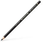 Faber-Castell 110199 - Farbstift Polychromos, schwarz, Farbnummer 199