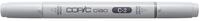 COPIC Ciao Marker Typ C - 2, cool gray No. 2, vielseitiger Layoutmarker, mit einer