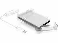 Icy Box IB-AC703-C USB 3.0 (Type-C) zu SATA Adapter für 2,5" (6,35 cm) HDD/SSD...