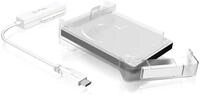 Icy Box IB-AC703-C USB 3.0 (Type-C) zu SATA Adapter f&uuml;r 2,5" (6,35 cm) HDD/SSD mit