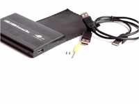 BIGtec SATA Aluminium USB 2.0 Festplattengehäuse 2,5" - 6,4cm 2,5 Zoll SATA...