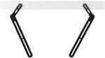Speaka Professional Easy Soundbar-Halterung Schwenkbar Schwarz 1 Paar