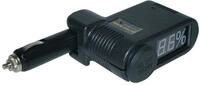 EUFAB 16620 Batterie-Tester, Digital, 12 V, Schwarz