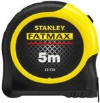 Stanley FatMax Bandmass Blade Armor, 5m L&auml;nge, Feststeller, automatischer R&uuml;cklauf,